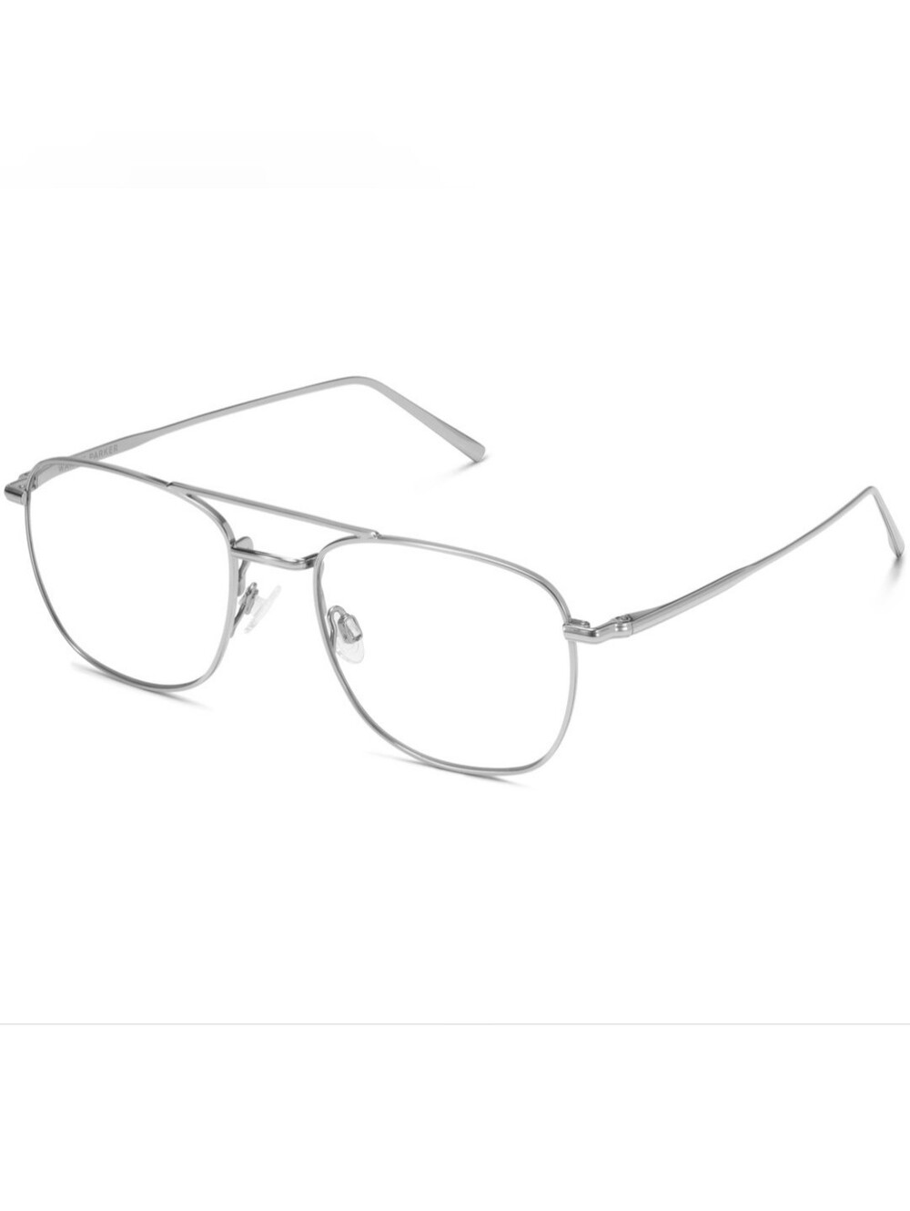 Warby Parker Gus W Eyeglasses Square Ion Plated Titanium Unisex Made In Japan